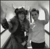 ashenmote: Natalie Portman and Viking from SNL skit dancing (Natalie viking)