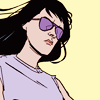 selfequipped: (haughty kate bishop look.)