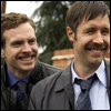 oxfordtweed: Andy Cartwright and Andy Wainwright grinning widely (:D - Andes)