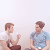 rikes: Kris and Adam interviewing each other (Talk to me boy)