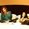 icepixie: ([R&I] Jane Maura bed laughing)