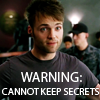 elfin: image: lincoln, trying to look innocent; text: warning cannot keep secrets (fringe.alt-lincoln secrets)