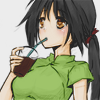 hoasen: the drink was originally green now it's coffee cos why not! (sips furiously)