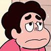 buzzy: Steven Universe from the show of the same name looking a bit uncomfortable (Steven Universe 2)