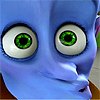 lovepeaceohana: Megamind's doofy face mashed against the fourth wall. (megamind doofy)