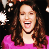 littledust: Rachel smiling and singing. ([glee] you're a firework)