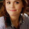 lydiascreams: (mock fake smile neutral stare open)