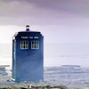 juniperphoenix: The TARDIS on a barren plain (DW: TARDIS)