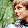 alshder: (merlin arthur hearteyes on horseback)