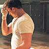 assembles: sweaty, down, casual clothes (fixing my hair product)