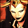 aurimae: lady loki from marvel comics, holding a crooked finger to her lip (loki)