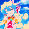 lowres: (Bubbly ✣ Float in the blue sky)