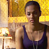 sashajwolf: photo of Martha sitting next to a lamp (martha indoors)