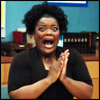 angel_negra: Shirley clapping and cheering. (Shirley_squee)