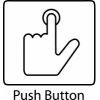 montuos: "Push Button, Receive Bacon" caption for common hot air hand dryer machine pictorial instructions (bacon)
