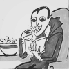 ironsky: ((art). television vampire)