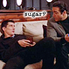 scrollgirl: methos and duncan in till death; text: sugar? (hl d/m)