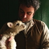 farmfic: Peter Ginn with a lamb (ginn, lamb, peter)