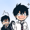 rashness: [ Yukio + tail ] (Anyway here's Wonderwall)