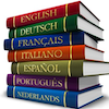 polyglotting: Books with different languages as titles. (polyglot)