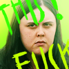 goodbyebird: My Mad Fat Diary: Rae looking pissed, "Fuck this!" (MMFD fuck this)
