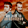 crescent_gaia: (Doctor Who - Nine and Ten - Misbehave)