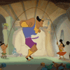 genarti: Animated icon of Kronk from The Emperor's New Groove jumping rope. ([eng] double dutch!)