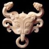 luowentong: Ancient Chinese mask made of jade (masko)