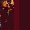 quinara: Spike crowding Buffy against a wall in OAFA. (Spuffy wall)
