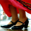 jest: (shoes flamenco)