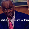 jcalanthe: Issac from Sports Night with caption "a lot of crazy-ass shit out there" (isaaccrazyassshit)