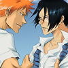 whymzycal: Ishida and Kurosaki from Bleach (itchy and stitchy by ponderosa121)