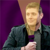omens: Dean Winchester smiling with flashlight (spn - flashlight)