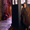 beck_liz: Doctor Who: Ten leaning against the TARDIS (DW - Doc10 & TARDIS by cheesygirl)