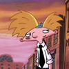 iosonochesono: Arnold smiling as Helga leaves the FTi scene. (HA! Arnold Knowing)