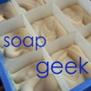 lauredhel: freshly made soap in the mould (soapgeek)