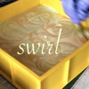 lauredhel: soapmaking - swirling the soap (soapswirl)