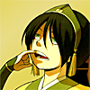 tophgirl: Toph picks her teeth (Annoyed: Seriously don't care)