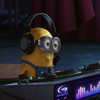 lilly_c: Minion playing music (Minion - djing)