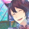 apologetically: (he looks so safe)