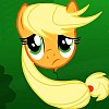 frith: Yellow cartoon pony with yellow mane, sad (FIM Applejack sad)