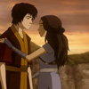 kaydeefalls: sweet zuko/katara moment at sunset (katara/zuko)