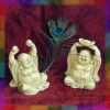 rainbow: my own digital painting of happy buddhas (happy happy joy joy)