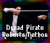 rainbow: Screencap of Methos weilding a sword with "Dread Pirate Methos" (dread imposter)