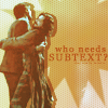 justaddsugar: Remus/Sirius: Who Needs Subtext? (remus/sirius_subtext)