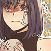sincere: DGM: Lenalee gazes off, brow furrowed (fretful ;;)