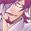 sincere: DGM: Cross is smiling faintly (somehow sentimental ;;)