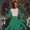 sunnymodffa: Theon Greyjoy with a tentacle body on the iron throne (Theon Ramsey Tentacles)