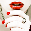 erika: image: painted nails & red lips (images: red lips)