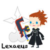 tyger: Lexaeus' Avatar Kingdom chibi. Text: Lexaeus (Lexaeus - chibi)